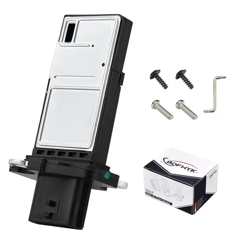 Vista 18 de Medidor de flujo de aire masivo Sensor MAF 245-1314 MAS0321 12671624 Compatible con Buick Encore 13-17 Caprice 13-14 Trax 15-17 Verano Sonic Cruze