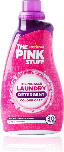 Vista 2 de Stardrops - The Pink Stuff - El detergente líquido para el cuidado del color Miracle - Paquete de 2 unidades de 32 onzas
