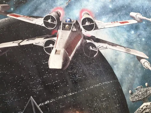 Vista 4 de Starwars - Alfombra de estrella de la muerte, C569 ((23"x31")=23.6x31.5 in)