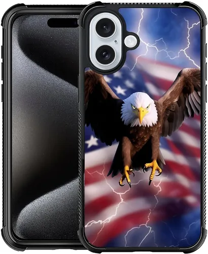 Vista 47 de Funda compatible con iPhone 8 Plus, diseño de oso de bosque otoñal, a prueba de golpes, antiarañazos, carcasa trasera de policarbonato duro