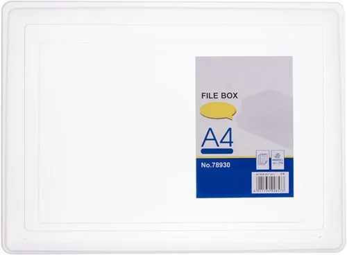 Vista 4 de MAGICLULU Caja portátil para álbum de recortes, archivo de arte portátil, fundas delgadas, organizador de archivos transparente, anillos