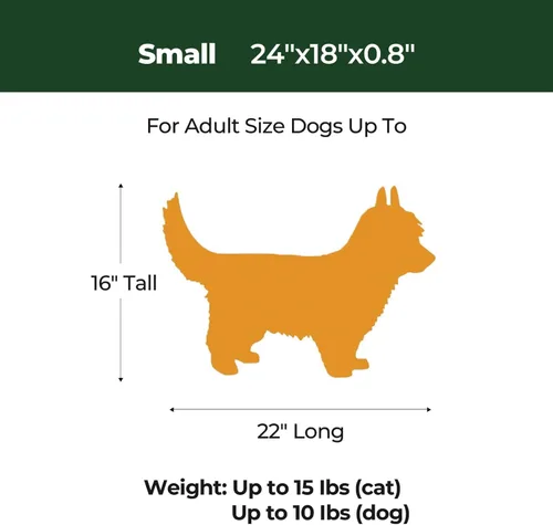 Vista 5 de BALANCE Almohadilla para Jaula de Perros, Alfombrilla de Espuma para Perros Almohadilla para Perrera, Cama para Mascotas Lavable Resistente al Agua