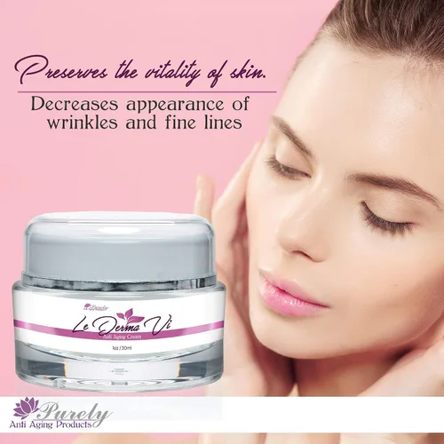 Vista 5 de Le Derma Vi - Crema antienvejecimiento - Restaura tu belleza juvenil y mantén tu piel joven con nuestra mejor crema antienvejecimiento - Previene