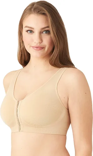 Vista 3 de Wacoal Bralette con cierre frontal de pierna larga para mujer