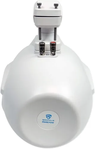 Vista 4 de Rockville Receptor Bluetooth+6.5 "Blanco Marine Wakeboard Torre Altavoces+Amplificador+Kit