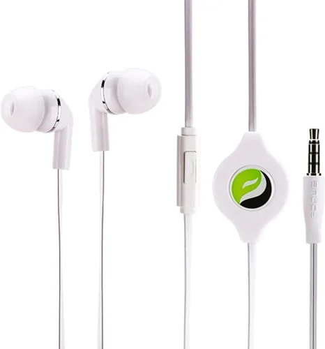 Vista 2 de Auriculares retráctiles compatibles con Amazon Kindle Fire HDX 8.9 (versión 2013), 7 (versión 2013), HD 7 (versión 2013) – Auriculares manos libres