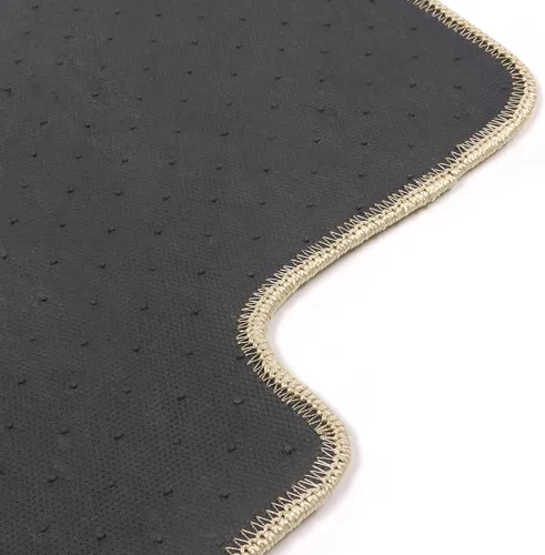 Vista 4 de IKON MOTORSPORTS, Alfombrillas de Piso Compatibles con BMW Serie 3 E46, 1998-2006 Ajuste de Fábrica Beige de Nylon Delanteras y Traseras