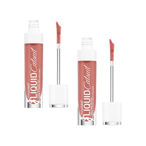 Vista 18 de wet n wild Mega Last Catsuit High-Shine Liquid Lipstick Red Bad Girl's Club