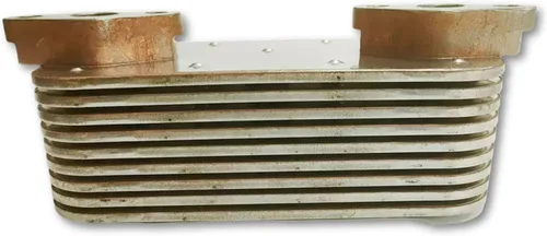 Vista 3 de Núcleo 225-6817 del refrigerador de aceite de la placa 9 para el motor de Caterpillar Perkins 3054C 3054E C4.4
