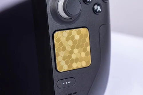 Vista 10 de Touchpad Protector Steam Deck, Touch Pads and Back Buttons Protective Skin Texture Sticker for steam Deck OLED&LCD Touch Trackpads, High end