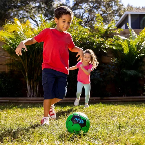 Vista 10 de NERF Kids Foam Mini Soccer Ball - Proshot Youth Soft Mini Foam Soccer Ball - 7" Inch NERF Indoor + Outdoor for Kids