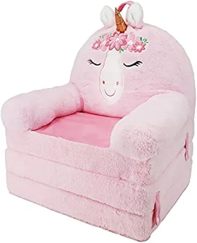 Vista 11 de Soft Landing™ Elite Seat Asiento de sofá de felpa convertible exclusivo de Amazon, Dinosaurio