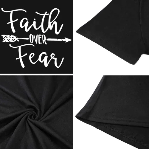 Vista 4 de YOPLANET Túnicas largas o tops para mujer para llevar con leggings, blusas de manga cortalarga