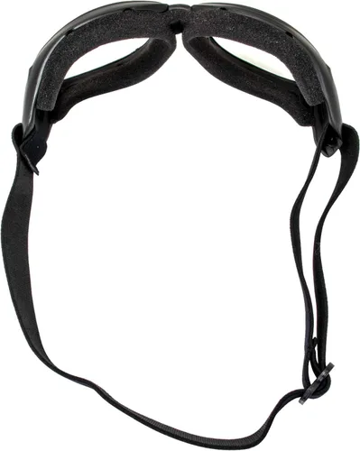 Vista 4 de Global Vision Eliminator Gafas Acolchadas para Motocicleta de Dirt Bike para Hombres y Mujeres (Marco Negro/Lente Ahumado)