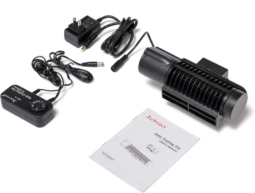 Vista 6 de Jecod ACF-200 Ventilador de enfriamiento automático para acuario pecera, 3 W