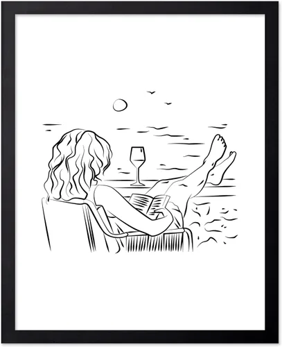 Vista 104 de Poster Master Swan Floaty Poster - Retro Woman Print - Pool Art - Swimming Illustration - Line Sketch - Abstract Design - Chic Boho Decor - Great