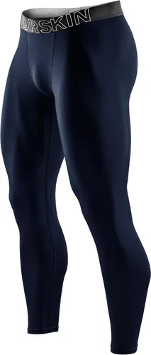 Vista 28 de DRSKIN Men’s Compression Pants (5/4/3 Pack) Quick Dry Tights Leggings Sports Baselayer Running Gym Workout Negro
