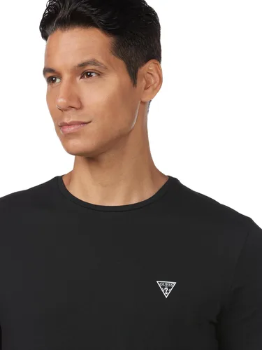 Vista 2 de GUESS Camiseta con cuello redondo para hombre