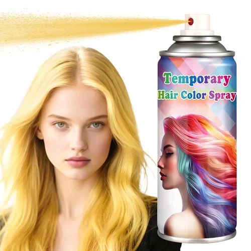 Vista 19 de Tinte en aerosol temporal para el cabello, 4.1 fl oz (rojo)
