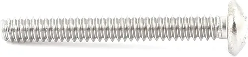 Vista 4 de uxcell 50 tornillos de máquina de pernos de cabeza Phillips de acero inoxidable UNC 6 # -32