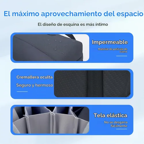 Vista 9 de LENTION Bolsa de viaje organizadora de electrónica impermeable prémium