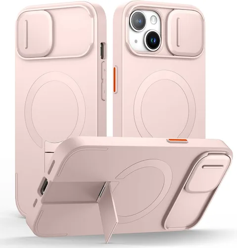 Vista 56 de SURITCH Funda para iPhone Air con cubierta de control de cámara, funda deslizante para cámara y soporte ajustable, compatible con MagSafe, a prueba