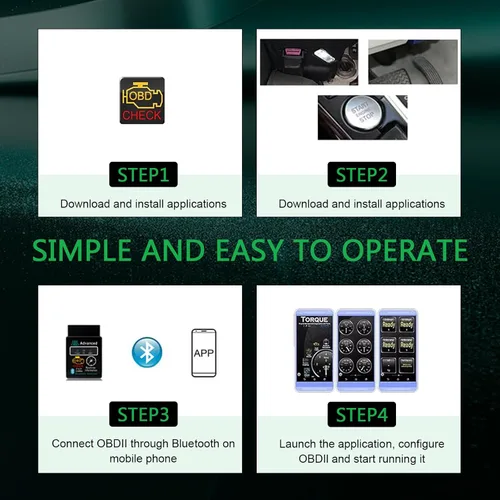 Vista 6 de Herramienta de Diagnóstico Bluetooth OBD2 para Automóvil, Dispositivo Inalámbrico para Reiniciar y Borrar Códigos de Falla, Escáner que Elimina