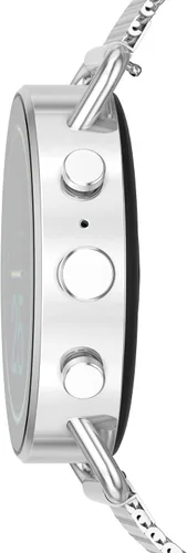 Vista 3 de Skagen Reloj inteligente con pantalla táctil Gen 6 con Alexa integrado altavoz frecuencia cardíaca oxígeno en sangre GPS pagos sin contacto