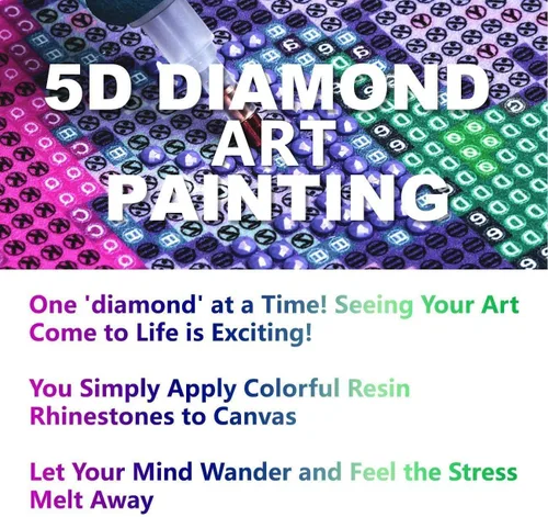 Vista 7 de Zariocy Kits de arte de diamantes 5D para adultos, ramo de frutas, pintura de diamantes de bricolaje, planta de arte redonda de taladro completo