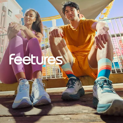 Vista 46 de Feetures Elite Light Cushion Mini Crew Sock - Calcetines deportivos con compresión dirigida