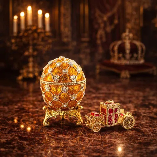 Vista 2 de BestPysanky 1897 Coronation Royal Imperial Huevo de Pascua 2.5 pulgadas