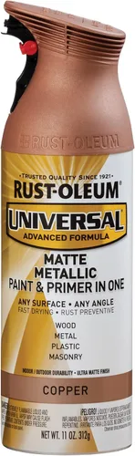 Vista 99 de Rust-Oleum Pintura en aerosol metálica universal para todas las superficies, cobre envejecido Cobre (Aged Copper)