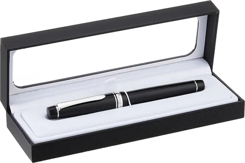 Vista 4 de PILOT Pluma estilográfica Custom 912, barril negro, FA Falcon Nib (71619)