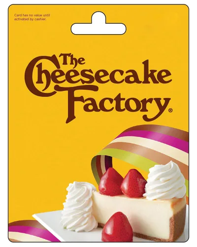 Vista 4 de Cheesecake Factory La tarjeta de regalo