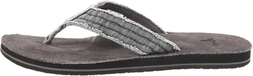 Vista 2 de Sanuk - Chanclas para hombre, color caqui