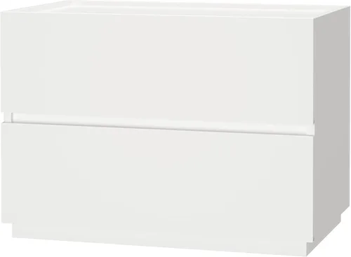 Vista 10 de woodtalks Cajonera apilable de 2 cajones, cómodas de almacenamiento multiusos para dormitorio, clóset, gabinete de almacenamiento para entrada