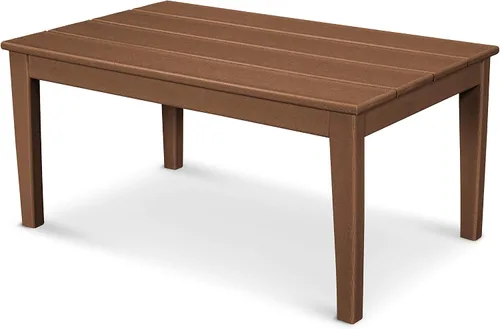 Vista 4 de POLYWOOD® Newport - Mesa auxiliar de 22 x 36 pulgadas, color negro