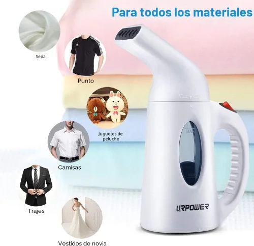 Vista 3 de Vaporizador para ropa Urpower de 0.137 cuartos portátil de mano potente de calentamiento rápido, con gran capacidad de viaje para casa