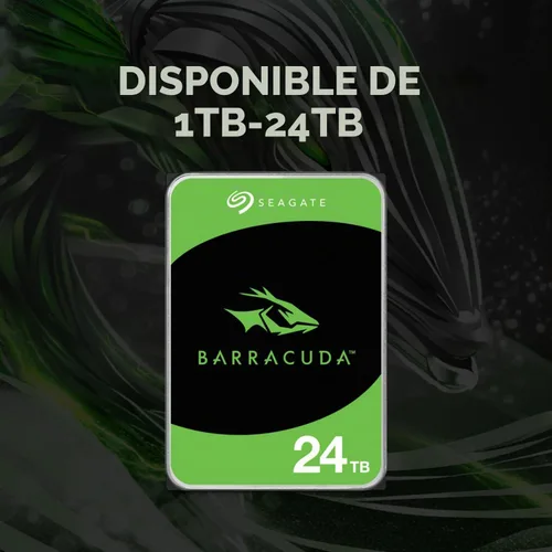 Vista 6 de Seagate Bare Drives BarraCuda - Disco duro interno de 1 TB, SATA de 3.5 pulgadas, 6 Gb / s, 7200 RPM, 64 MB caché, para computadora de sobremesa