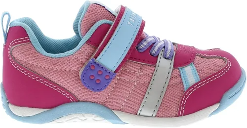 Vista 3 de TSUKIHOSHI 1521 Kaz - Zapatilla de deporte infantil lavable a máquina con caja de punta ancha y suela antideslizante para niños pequeños de 1 a 8