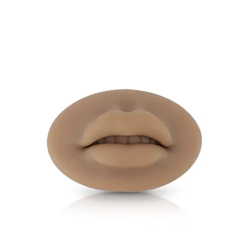 Vista 7 de 3 labios falsos, labios de silicona 3D para práctica de maquillaje, labios falsos de silicona suave, para práctica de tatuajes, para práctica
