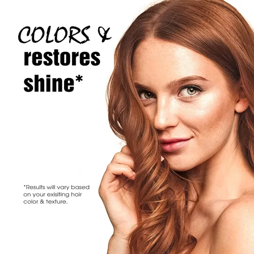 Vista 5 de Light Mountain Tinte y acondicionador de cabello de henna, tinte para el cabello rojo brillante para hombres y mujeres, polvo orgánico de hoja