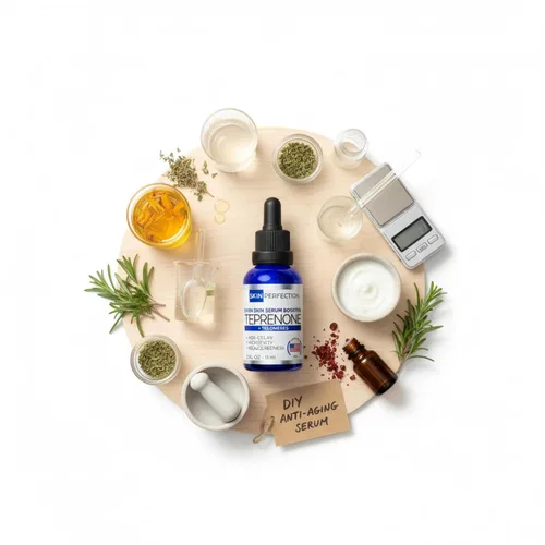 Vista 5 de Skin Perfection Avanzado Teprenone DIY Anti-Aging Peptide Boost: Reducir el enrojecimiento Las arrugas Mejoran la hidratación Mejorar el tono