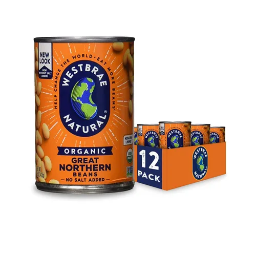 Vista 12 de Westbrae Natural Frijoles negros orgánicos, 15 onzas (paquete de 12)