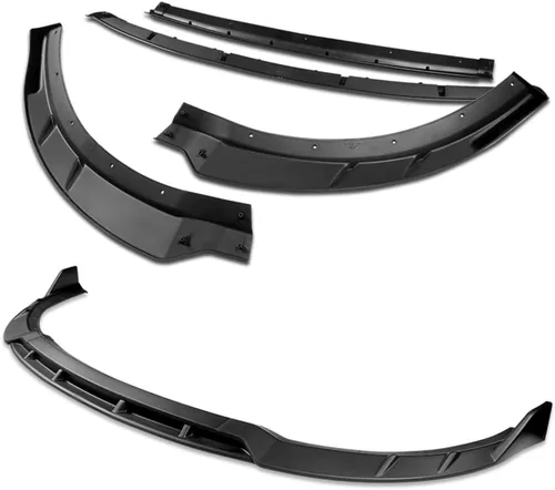 Vista 3 de Q1-TECH - Difusor de 10 piezas para parachoques delantero y falda lateral, compatible con Dodge Charger SRT 2015, 2016, 2017, 2018, 2019, 2022
