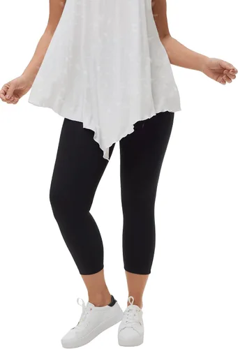 Vista 5 de Ellos Leggings de talla grande para mujer, paquete de 2