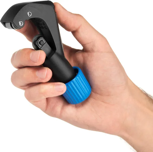 Vista 2 de Cortador de tubos de cobre pequeño con escariador - cortador de tubo de 1/8" a 1 1/8" Small Copper Pipe Cutter with Reamer for HVAC, Plumbing