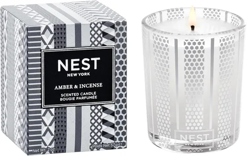 Vista 12 de NEST New York Vela votiva perfumada, limón Amalfi y menta, 2 onzas, tiempo de combustión de hasta 28 horas, recipiente de vidrio reutilizable