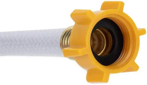 Vista 3 de Camco TastePURE - Manguera de agua potable para RV de 25 pies, no contiene plomo, sin BPA ni ftalato, cuenta con diseño reforzado y hecha de PVC