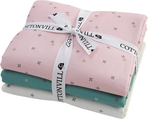 Vista 8 de COTTONVILL Colección Bloom 20COUNT - Tela de acolchado con estampado de algodón (1 yarda, 01-Bloom Main-1)